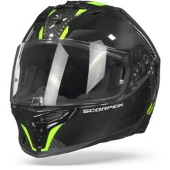Scorpion EXO-520 Air Laten Zwart Neon Geel Integraalhelm -Scorpion scorpionexo 520airlatenblackneonyellow frontpage