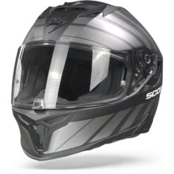 Scorpion EXO-520 Air Shade Mat Zwart Neon Geel Integraalhelm