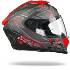 Scorpion EXO-1400 Air Spatium Mat Zilver Rood Integraalhelm -Scorpion scorpionexo1400spartiummattsilverred.29